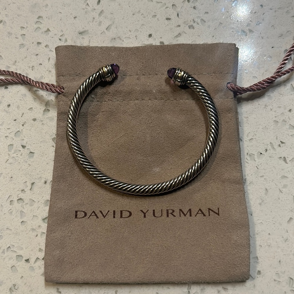 5mm Amethyst David Yurman Bracelet